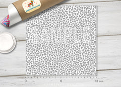 Grey Abstract Animal Print Patterned HTV 1457 - Donkey Craft Vinyl