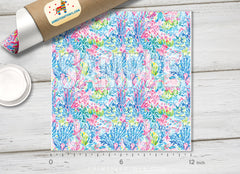 Lilly Inspired Pattern Adhesive Vinyl L144