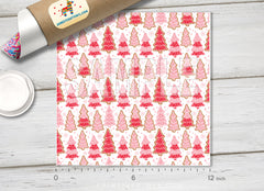 Christmas Patterned Adhesive Vinyl X117