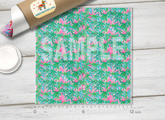 Lilly Inspired Floral Patterned HTV L145