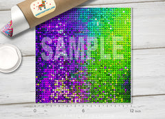 Disco Ball Printed HTV-804