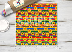 Sunflower Serape Adhesive Vinyl 1269