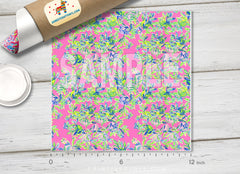 Lilly Inspired  Pattern Adhesive Vinyl L109