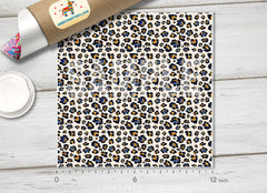 Leopard Print Adhesive Vinyl 1351 - Donkey Craft Vinyl