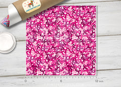 Breast Cancer Awareness Pattern Adhesive Vinyl 784