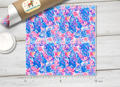 Lilly Inspired  Pattern Adhesive Vinyl L098