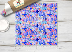Lilly Inspired  Pattern Adhesive Vinyl L091