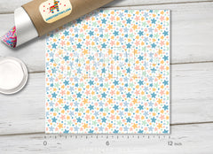 Starfish Ocean Patterned HTV 1451 - Donkey Craft Vinyl