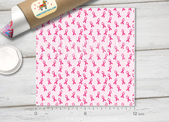 Breast Cancer Awareness Pattern Adhesive Vinyl 783