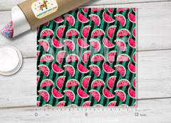 Watermelon Fruit Patterned Adhesive Vinyl 889