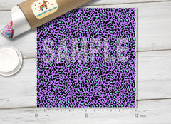 Purple Leopard Adhesive Vinyl 1080
