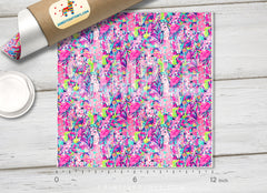 Lilly Inspired Pattern Adhesive Vinyl L122