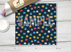 Retro Game Adhesive Vinyl 1099