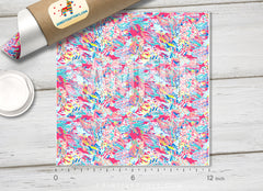 Lilly Inspired  Pattern Adhesive Vinyl L088