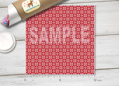 Christmas Patterned Adhesive Vinyl X145 - Donkey Craft Vinyl