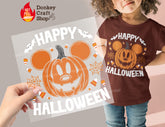Happy Halloween DTF, Ready for Press, Heat Press Transfers DTF437