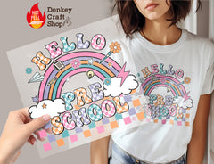 Back to School DTF, Ready for Press, Heat Press Transfers DTF424