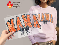 Halloween Coquette Mama DTF, Ready for Press, Heat Press Transfers DTF425