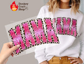 Leopard Mama DTF Transfer, Ready for Press Heat Press Transfers DTF344