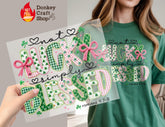 Not Lucky Simply Blessed St. Patrick's Day DTF Transfer, Ready to Press DTF673 - Donkey Craft Vinyl
