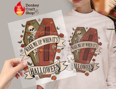 Halloween DTF, Ready for Press, Heat Press Transfers DTF431