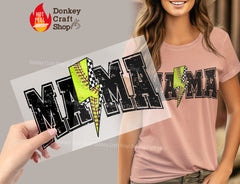 Softball Mama DTF Transfer, Ready for Press Heat Press Transfers DTF346