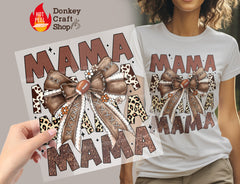Football MAMA DTF, Ready for Press, Heat Press Transfers DTF438