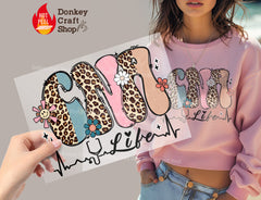 CNA Nurse DTF Transfer, Ready for Press Heat Press Transfers DTF314