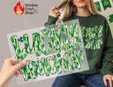 Lucky Teacher St. Patrick's DTF Transfer, Ready to Press DTF645 - Donkey Craft Vinyl