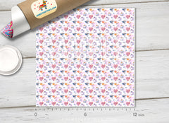 Whale & Candy Heart Adhesive Vinyl 1578
