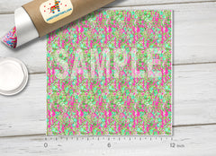 Lilly Inspired  Pattern Adhesive Vinyl L084