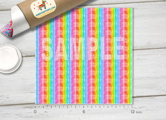 Rainbow Wood Patterned Adhesive Vinyl 768
