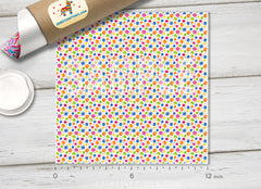 Watercolor Cute Floral Adhesive Vinyl 1343 - Donkey Craft Vinyl