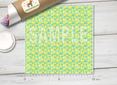 Lilly Inspired Summer Floral Pattern Adhesive Vinyl L020