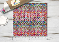 Sugar Skull Serape Adhesive Vinyl Adhesive Vinyl 1303
