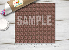 Pink and Brown Animal Print HTV 1532
