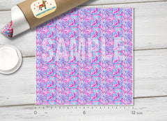 Lilly Inspired Pattern Adhesive Vinyl L123