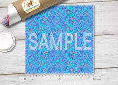 Lilly Inspired MaiTai Floral Pattern Adhesive Vinyl L012