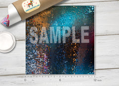 Disco Ball Pattern Adhesive Vinyl 804
