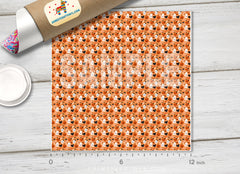 Kids Halloween Patterned Adhesive Vinyl H021