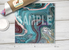 Abstract Gradient Patterned Adhesive Vinyl 895