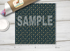 Christmas Tree Patterned Adhesive Vinyl X015