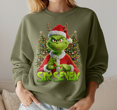 Six Seven Grinch DTF Transfer, Ready to Press DTF615