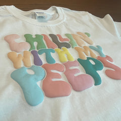 Custom Puff HTV Transfer Sheet