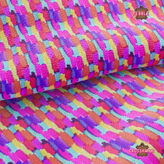 Oil Painting Printed Faux Leather 047