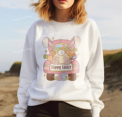 Easter Bunny DTF Transfer, Ready for Press Heat Press Transfers DTF311