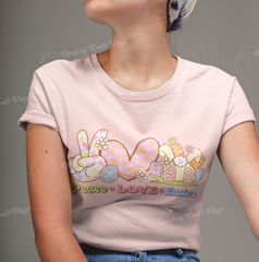 Easter Bunny DTF Transfer, Ready for Press Heat Press Transfers DTF310