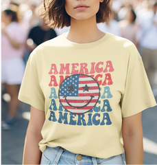 America 4th of July DTF, Ready for Press, Heat Press Transfers DTF382