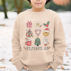 Christmas DTF Transfer, Ready for Press Heat Press Transfers DTF218