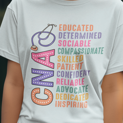 CNA Nurse DTF, Ready for Press, Heat Press Transfers DTF441